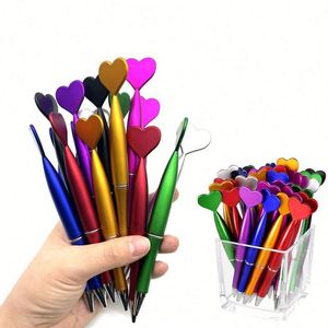 Highlighter Pen Heart Shape Transparent Color 6 Cute Kawaii <b>Bear</b> for Kids Colorful Office Student Marker - Product Image 1