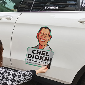 Etiqueta magnética personalizada resistente a la intemperie <span class=keywords><strong>para</strong></span> automóviles y camiones Señal magnética personalizada impresa UV - Product Image 6