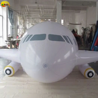 Modèle d'avion gonflable géant personnalisé en PVC pour les événements promotionnels de l'aviation