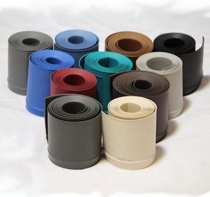 Accessoires de revêtement de sol Plinthe murale en PVC souple en vinyle à crique complète et capsulage Plinthe en PVC pour sol stratifié 2mm 3mm - Product Image 5
