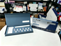 Boîte cadeau magnétique personnalisée de haute qualité avec impression couleur Pantone pour l'emballage d'un ensemble de stylos écologiques de soins personnels de 3 ml