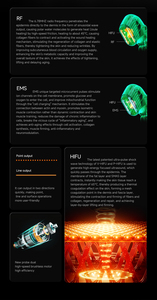 Dispositivo Antienvejecimiento 2026 Popular 25D Hifu para Lifting Facial, Línea Circular 360, para Reafirmar la Piel y Reducir la Grasa - Product Image 6