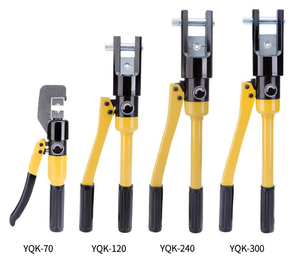 Hydraulic Copper Terminal Crimper Pliers <b>Steel</b> <b>Quick</b> Clamp Crimping Tool 10-120MM2 OEM for Cable Processing - Product Image 1