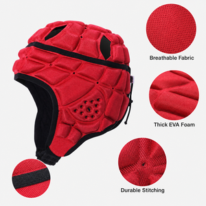 YOUNGSON En Stock o Personalizado, Protector de Cabeza de Espuma EVA para Rugby, Gorra Suave para Flag Football, Fútbol, Portero, Protección Avanzada Contra Impactos - Product Image 2