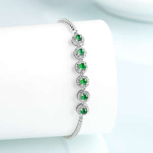 Joyería de moda para mujer, conjunto de joyería fina, pulsera y brazalete de moda, joyería de plata 925, joyería de jade natural. - Product Image 1