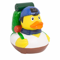 Jouets de bain personnalisés en caoutchouc de 3 pouces pour bébés, avec motifs imprimés, jouets de baignoire en forme de canard pour enfants, en vrac, mini, petits, en plastique