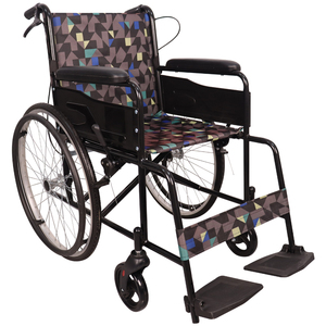 Sedia a Rotelle Pieghevole in Lega di Alluminio di Alta Qualità, Certificata CE, Leggera e <span class=keywords><strong>Portatile</strong></span> per Adulti - Product Image 3