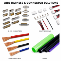 Conjunto de Cables Personalizados XH2.54, Conector de Cable JST de 6 Pines, Terminales de 2.54 mm, Cable Eléctrico de 2.5 mm, Arnés de Cableado PTFE para Computadora