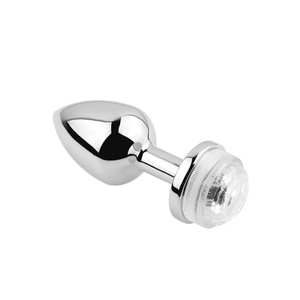 Tapón Anal <span class=keywords><strong>de</strong></span> Metal con <span class=keywords><strong>Luces</strong></span> LED <span class=keywords><strong>de</strong></span> Alta Calidad, Tapón Anal con Control Remoto que Cambia <span class=keywords><strong>de</strong></span> Color y se Ilumina - Product Image 4