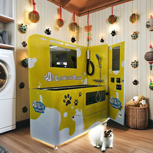 เครื่องอาบน้ำสัตว์เลี้ยงแบบบริ<span class=keywords><strong>การ</strong></span>ตนเองด้วย<span class=keywords><strong>เทคนิค</strong></span>สมัยใหม่ ฝีมือประณีต เครื่องซักสัตว์เลี้ยงขนาดเล็ก - Product Image 3