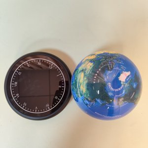 HCNT Magnetic Levitation Speaker Clock Base Floating Globe Map , 360° Rotating Home Office Decor, Birthday Gifts - Product Image 5