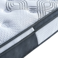 Plus de réduction 28cm 30cm King Size orthopédique mousse à mémoire de forme matelas à ressort compressé Queen pour chambre à coucher
