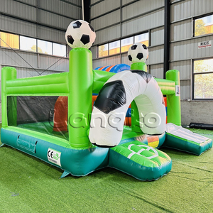 Maison de rebond gonflable la plus populaire prix bon marché Castillo gonflable <span class=keywords><strong>18</strong></span> OZ PVC Hupfburg à vendre - Product Image 3