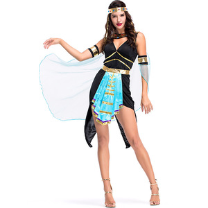 Disfraces de Cleopatra para <span class=keywords><strong>mujer</strong></span>, disfraces sexys de <span class=keywords><strong>reina</strong></span> <span class=keywords><strong>egipcia</strong></span> para adultos, para actuaciones en escenarios, para Halloween - Product Image 3