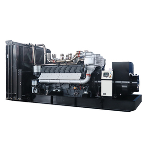 Groupe électrogène diesel Shangchai à châssis ouvert 1200 kVA avec démarrage automatique et à distance, ATS, <span class=keywords><strong>alternateur</strong></span> 100 % cuivre, 8 cylindres, usage industriel - Product Image 3