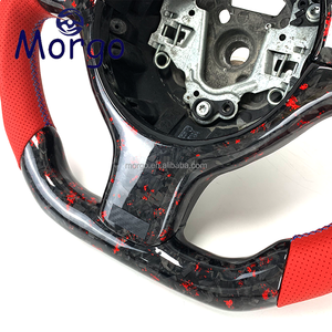 Accesorios interiores para <span class=keywords><strong>BMW</strong></span> Volante de diseño de estilo de coche de carreras de fibra de carbono forjado personalizado para <span class=keywords><strong>BMW</strong></span> E46 <span class=keywords><strong>E36</strong></span> <span class=keywords><strong>330CI</strong></span> 325I - Product Image 3