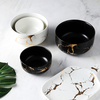 Vevor — ensemble d'assiettes à dîner en céramique, service de table moderne en marbre, de luxe, en porcelaine,