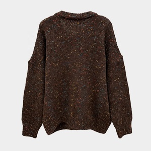 <span class=keywords><strong>Maglione</strong></span> Invernale Marrone Tyan <span class=keywords><strong>con</strong></span> Fiore in Pelliccia di Volpe 3D, Pullover Lavorato a Maglia per <span class=keywords><strong>Donna</strong></span>, <span class=keywords><strong>Maglione</strong></span> Vintage Caldo - Product Image 5