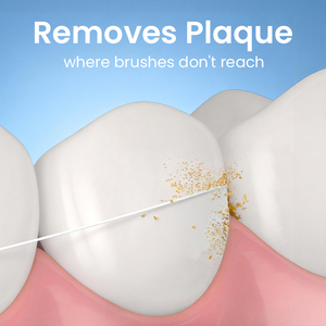 Bâtonnets de fil dentaire jetables à la menthe pour le nettoyage interdentaire et l'élimination de la plaque dentaire - Product Image 2