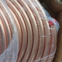Tube en cuivre ETP C10200 Imperial 58 pouces ASTM B170 pour unité de climatisation de toit, tuyauterie vierge Huaxin Roofing