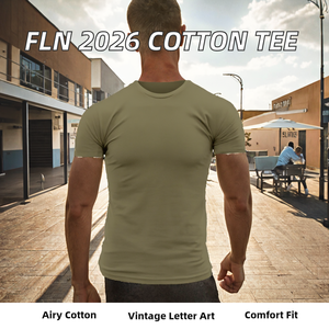 T-shirt décontracté pour homme, blanc, col rond, manches courtes, respirant, 320g, polyester, logo personnalisé sur le devant, streetwear - Product Image 2