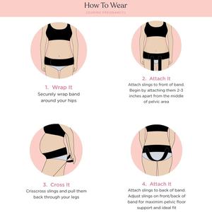 Ceinture de soutien abdominale et pelvienne réglable pour femme enceinte, soutien médical pour hernie inguinale féminine, rééducation, en Spandex - Product Image 5