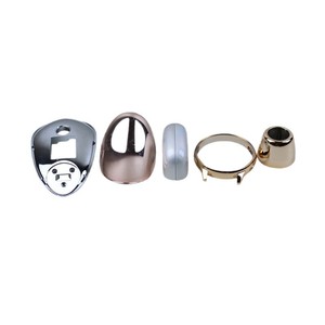 Pièces en plastique Chuangtong avec finition métallique pour coques de téléphone portable, traitement personnalisable - Product Image 1