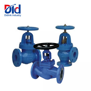 Fonte DN65 PN16 GG25 Angle à sens unique avec joint souple à bride pour vanne sphérique hydraulique <span class=keywords><strong>de</strong></span> caserne <span class=keywords><strong>de</strong></span> pompiers - Product Image 5