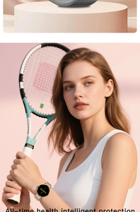 Reloj Inteligente para Mujer, Relojes de Moda con Esfera Personalizada, Monitor de Salud y Actividad Física, Smartwatch para Android IOS LE08, Reloj Deportivo Inalámbrico - Product Image 6