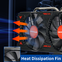 Nouvelle carte graphique RX580 8G 2048SP DDR5 pour PC de bureau, carte vidéo VGA pour jeux, carte graphique RX 580