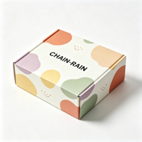 Boîte d'expédition en carton ondulé durable, recyclable et imperméable pour cadeaux et artisanat, fabriquée par un fabricant OEM.