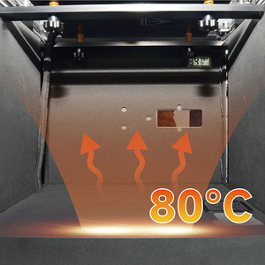 Imprimante 3D Goofoo OEM <span class=keywords><strong>Turbo</strong></span>-m haute vitesse PLA, personnalisée pour l'industrie, 350 mm/s, température de la buse 450°C, chambre de chauffage 80°C, lit chauffant 160°C - Product Image 3