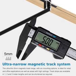 Dự Án Chuyên Nghiệp Thiết Kế Chiếu Sáng Mới Cao Cấp <span class=keywords><strong>Micro</strong></span> Hút Căng Trần Hệ Thống Thương Mại LED Từ Theo Dõi Ánh Sáng - Product Image 5