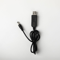 Câble d'alimentation USB DC 5V vers 12V 9V en promotion pour routeur, adaptateur WIFI, module de suralimentation USB, convertisseur 2.1x5.5mm via Powerbank