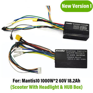 Controlador Kaabo Mantis10 60V 25A, Controlador de Onda Sinusoidal para Scooter Eléctrico <span class=keywords><strong>Mantis</strong></span> <span class=keywords><strong>10</strong></span> <span class=keywords><strong>Plus</strong></span> 60V 18.2Ah, Placa Base <span class=keywords><strong>Mantis</strong></span> <span class=keywords><strong>10</strong></span>+ - Product Image 3