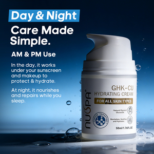 Crème hydratante pour le visage GHK-Cu légère en gros, absorption rapide, non grasse, pour une utilisation de jour et de <span class=keywords><strong>nuit</strong></span> - Product Image 4
