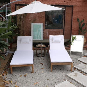 Tumbona plegable para exteriores, muebles de salón para Patio, ocio, Hotel, piscina, playa, 2021 - Product Image 6