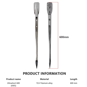 OEM/ODM โครงสร้างไทเทเนียมขั้นสูงขนาด 600 มม. ใช้ร่วมกับ AXIS Foils Spitfire/PNG V2 ไฮโดรฟอยล์ ความแข็งแรงสูง สำหรับน้ำทะเล ยี่ห้อ JFS ขนาด 644 มม. O - Product Image 2