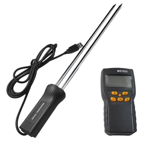 Humidimètre numérique pour céréales MD7822 avec écran LCD, <span class=keywords><strong>testeur</strong></span> d'humidité pour blé, maïs, riz, soja, analyseur agricole portable - Product Image 1
