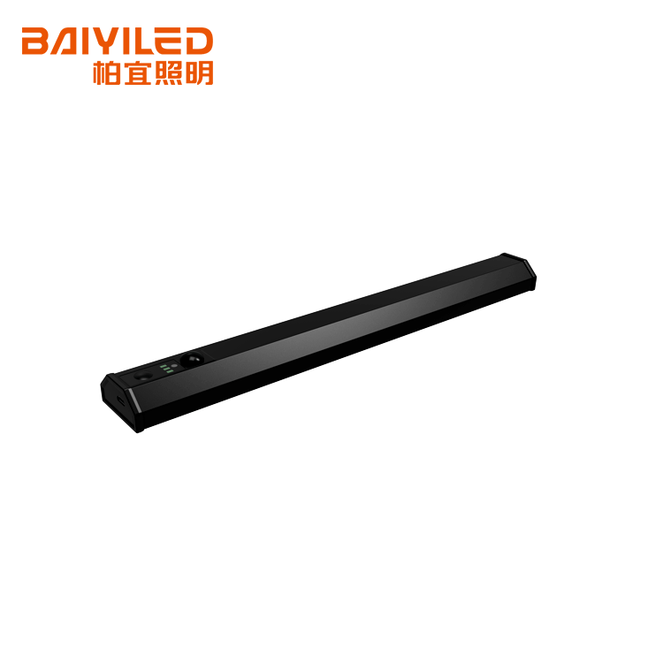 Modern CCT 5000K-6500k Wall Mounted,Ceiling installation Black Wardrobe Pir Cabinet Wireless Led Small Motion Sensor Light