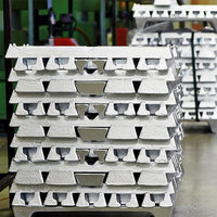 Lingote de zinc Fabricante Lingote de zinc Lingote de aleación de aluminio de zinc 99.995