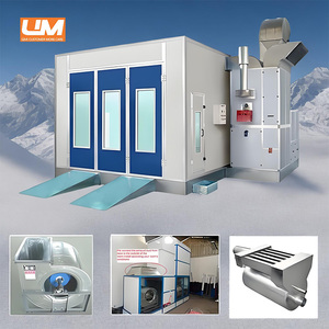Usine avancée de cabine de peinture de <span class=keywords><strong>voiture</strong></span> de chauffage <span class=keywords><strong>diesel</strong></span> économe en carburant directement du fournisseur de la Chine pour les ateliers de réparation automobile - Product Image 4
