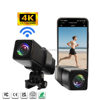 Caméra d'action pour sports extrêmes connexion sans fil à distance support de casque USB pour vélo moto chasse caméra vente YouTube