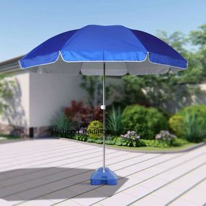 Parasol de plage publicitaire manuel personnalisé avec logo pour restaurant, achat en gros, pas cher, pour usage promotionnel en extérieur - Product Image 1