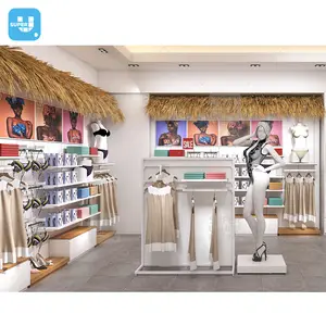 Hot Tropical Style Bikini Shop Fittings Customized Lingerie Store Furniture Display Bra Store Fixture Shop Design for Underwear