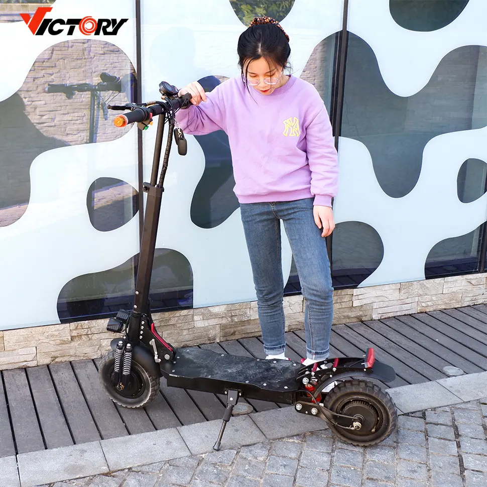 GET 1 FREE 1 Victory kugoo g2 pro 2000w 52v 50kph cheap price electric scooter removable seat turning lights escooter for sale