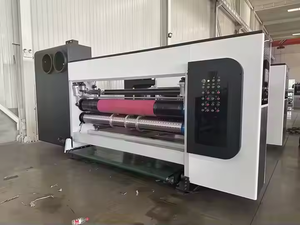 Máquina de Bajo <span class=keywords><strong>Precio</strong></span> para Impresión Flexográfica, Secado, Barnizado, Ranurado, Troquelado Rotatorio, Plegado, Encolado y Flejado de Cajas de Cartón Tipo Fijo - Product Image 4