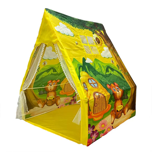 Tente de jeu pour enfants en maille respirante, adaptée à de multiples scénarios, couleurs vives, tente pour enfants pour un usage domestique - Product Image 3