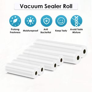 Vacuum Sealer <b>Bag</b> Rolls 7 Layer PA PE Embossed 3.5 Mil High Barrier Film for Meat Seafood Food Storage - Product Image 2