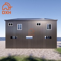 Maison conteneur préfabriquée, durable, étanche, pour extérieur, fabriquée en usine, pour salle de réunion, magasin, villa, bureau, camp